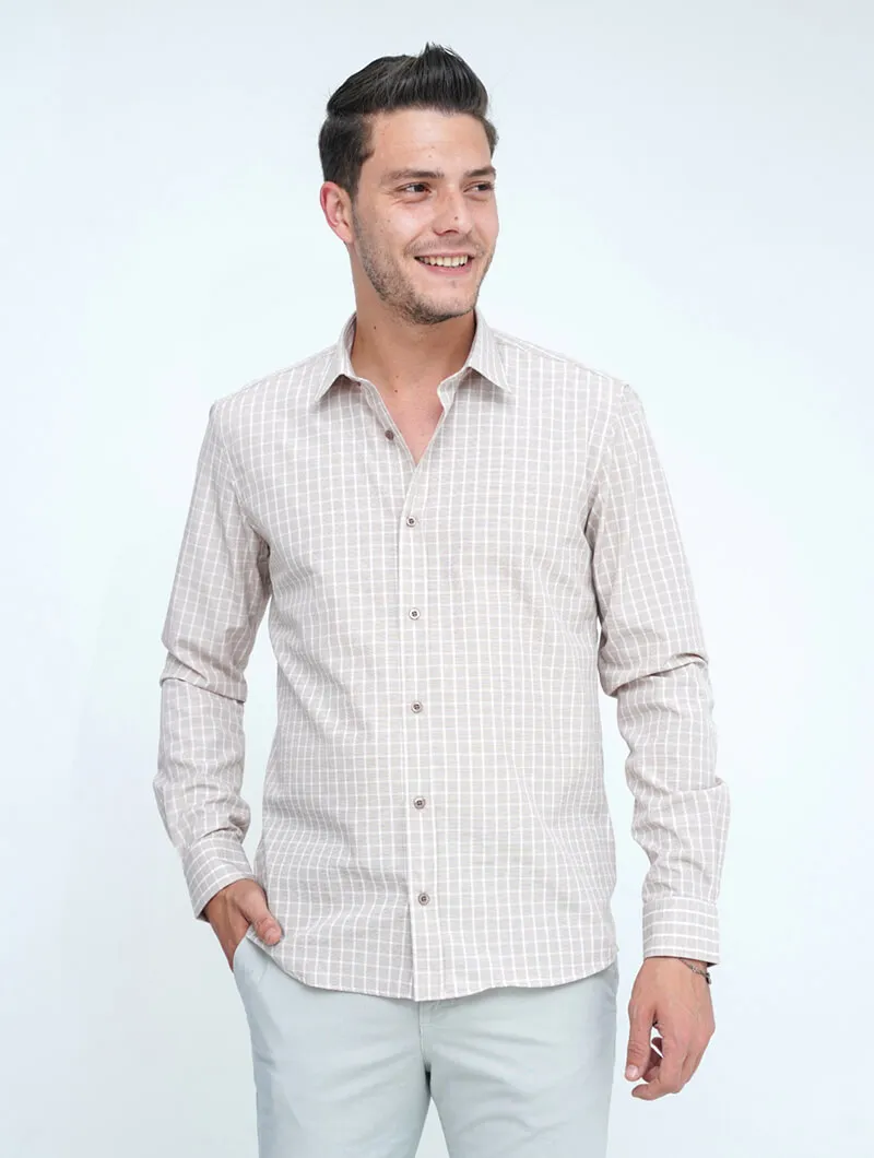 Chemise  à carreaux